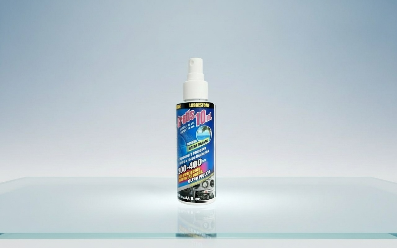 Restaurador y abrillantador para plásticos de auto - Silicona Lubristone brisa marina